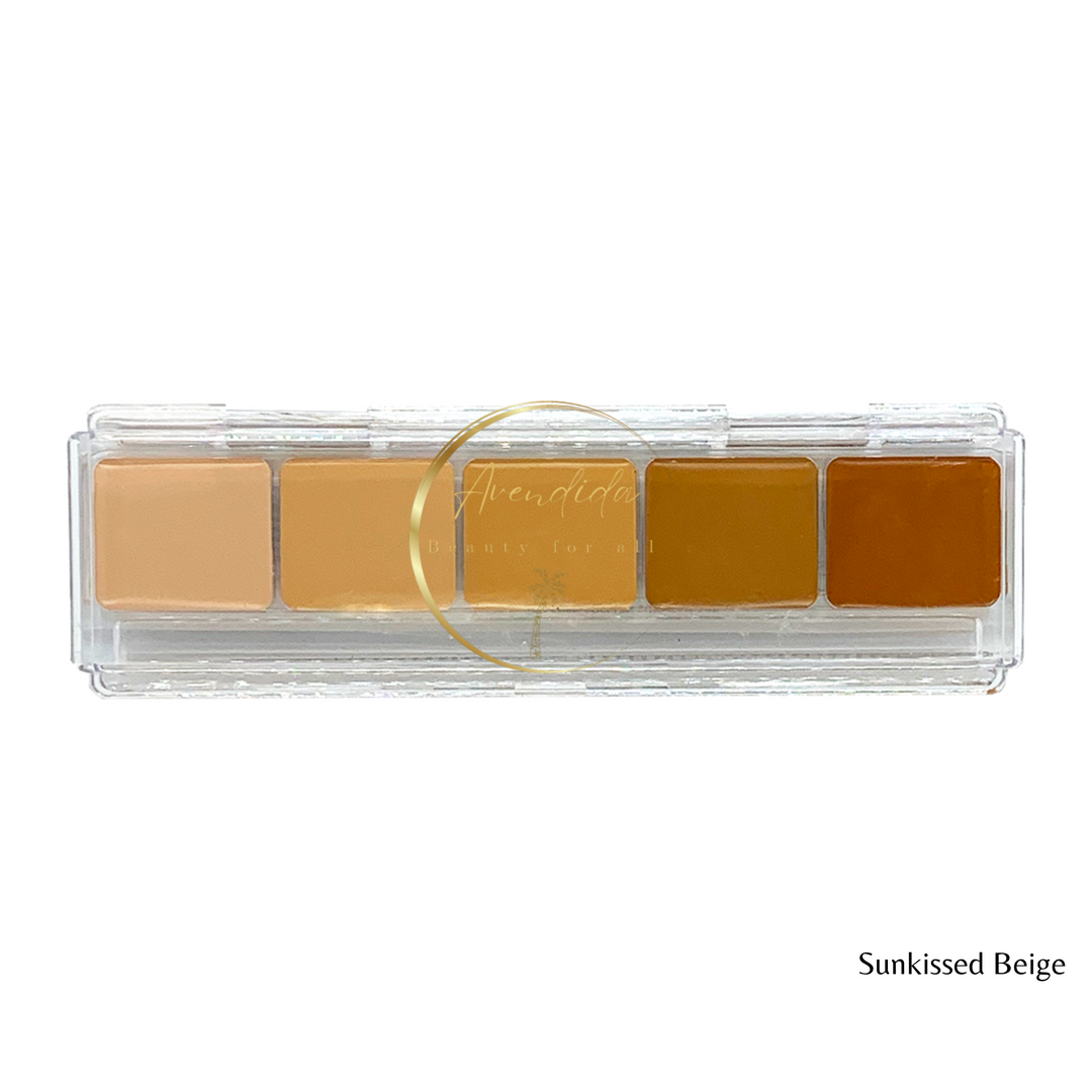 Avendida LUXE Pro Concealer Palette - Moisturizing Cream Concealer Palette