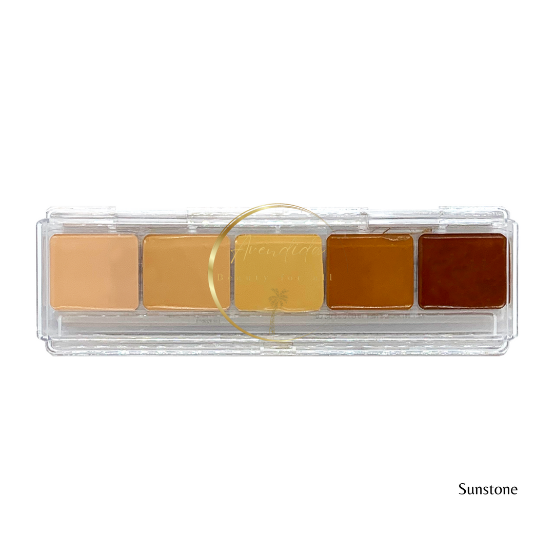 Avendida LUXE Pro Concealer Palette - Moisturizing Cream Concealer Palette
